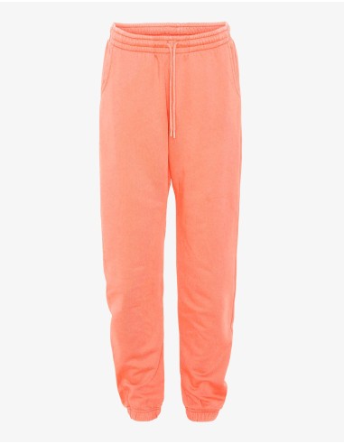 Organic Sweatpants - Bright Coral rembourrage situé sous